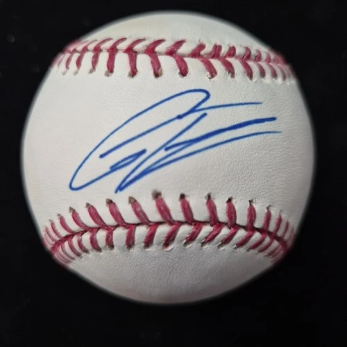 RARE Pre Rookie Gleyber Torres Autographed ROMLB Baseball MLB COA Yankees Tigers