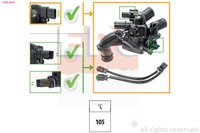 EPS Thermostat KüHlmittel 1.880.866K Integrierte GehäUse FüR Peugeot 208 1 207 2