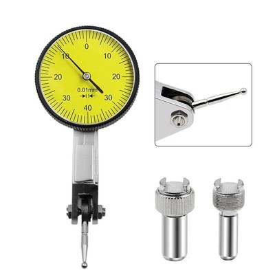 Hochleistungs-Messuhr 0 0 8 mm mit mehreren Befestigungsmöglichkeiten