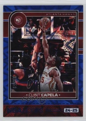 2024-25 Panini NBA Hoops Blue Explosion 35/59 Clint Capela #40 1ou2