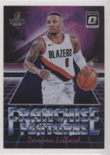 2018-19 Panini Donruss Optic Franchise Features Purple Prizm Damian Lillard 0q0m