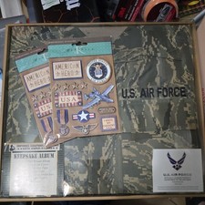 Uniformed Scrapbooks U.S. Air Force Uniform Scrapbook With 2 packs of stickers