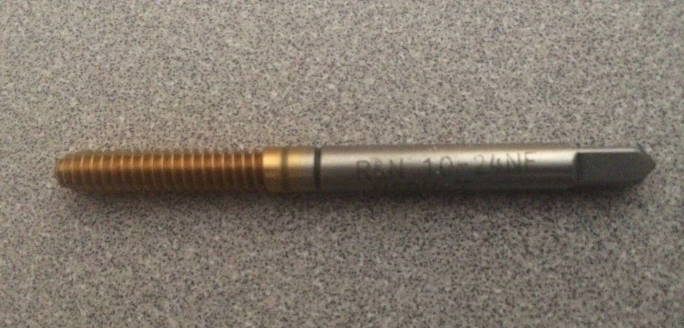 Grifo inferior estándar Reiff Nestor R&N ThreadFormer HSS 10 - 24 BH7 estaño EE. UU. 2 piezas Foto 3 de 3