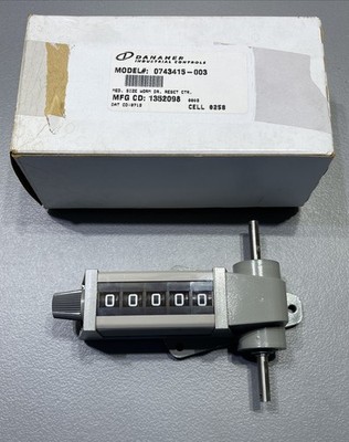Danaher Veeder Root Worm Drive Counter, Mechanical Totalizing 743415-003 1-1