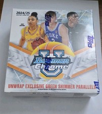 2024-25 Bowman Chrome U Basketball MEGA BOX Sealed FLAGG WATKINS
