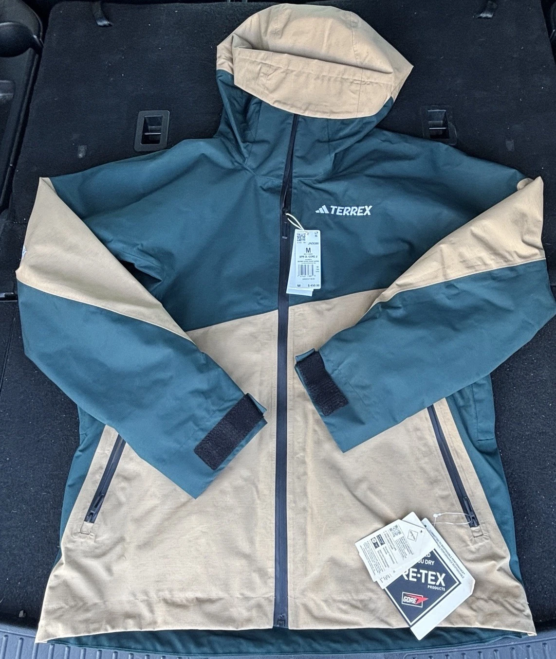 Adidas Terrex Xperior 2 Layer Lined Gore-Tex Performance Jacket JN3086, Men’s M