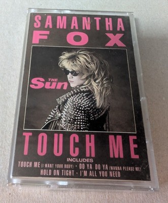 Samantha Fox - Touch Me Cassette 1986 Collectable Limited Edition Rare