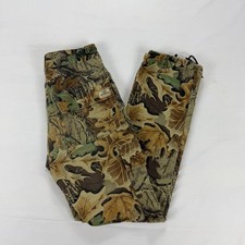 Vintage RedHead Camo Cargo Pants Made USA Leaf Print Women's S Outdoors
