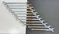 MAC Tools USA 11pc Metric 22mm-32mm Polished Chrome Combination Wrench Set 12 PT