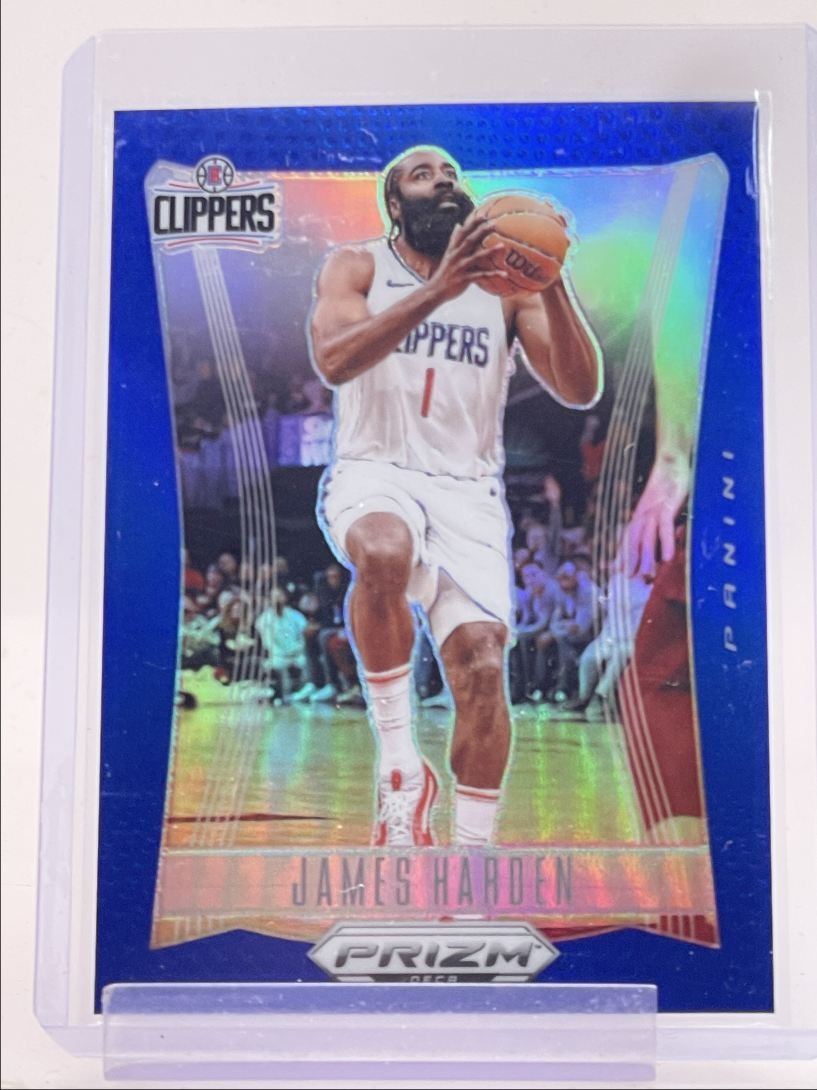 JAMES HARDEN 2023-24 PANINI PRIZM DECA BASKETBALL BLUE CLIPPERS /149 Q1713