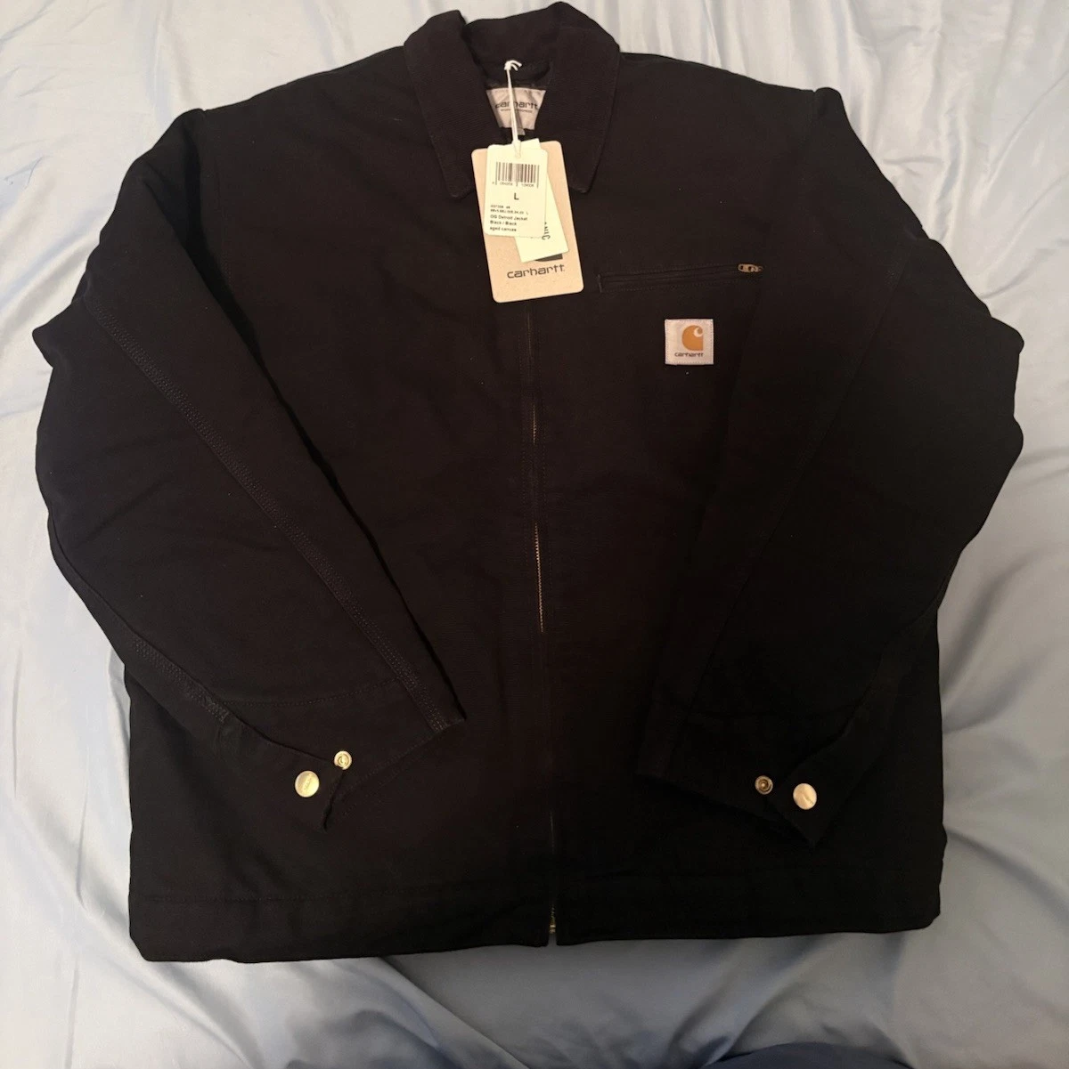 Carhartt WIP OG Detroit Jacket | Size L | Color Black