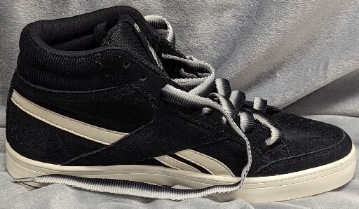 Reebok Classic OG Black & White 1Y3502 516 BD4490 Size 6½ EUC