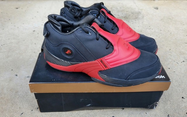 reebok answer 5 black red
