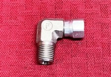 PARKER SWIVEL ELBOW CONNECTOR,  3/8-18 NPT MALE, 3/8" NPT FEMALE