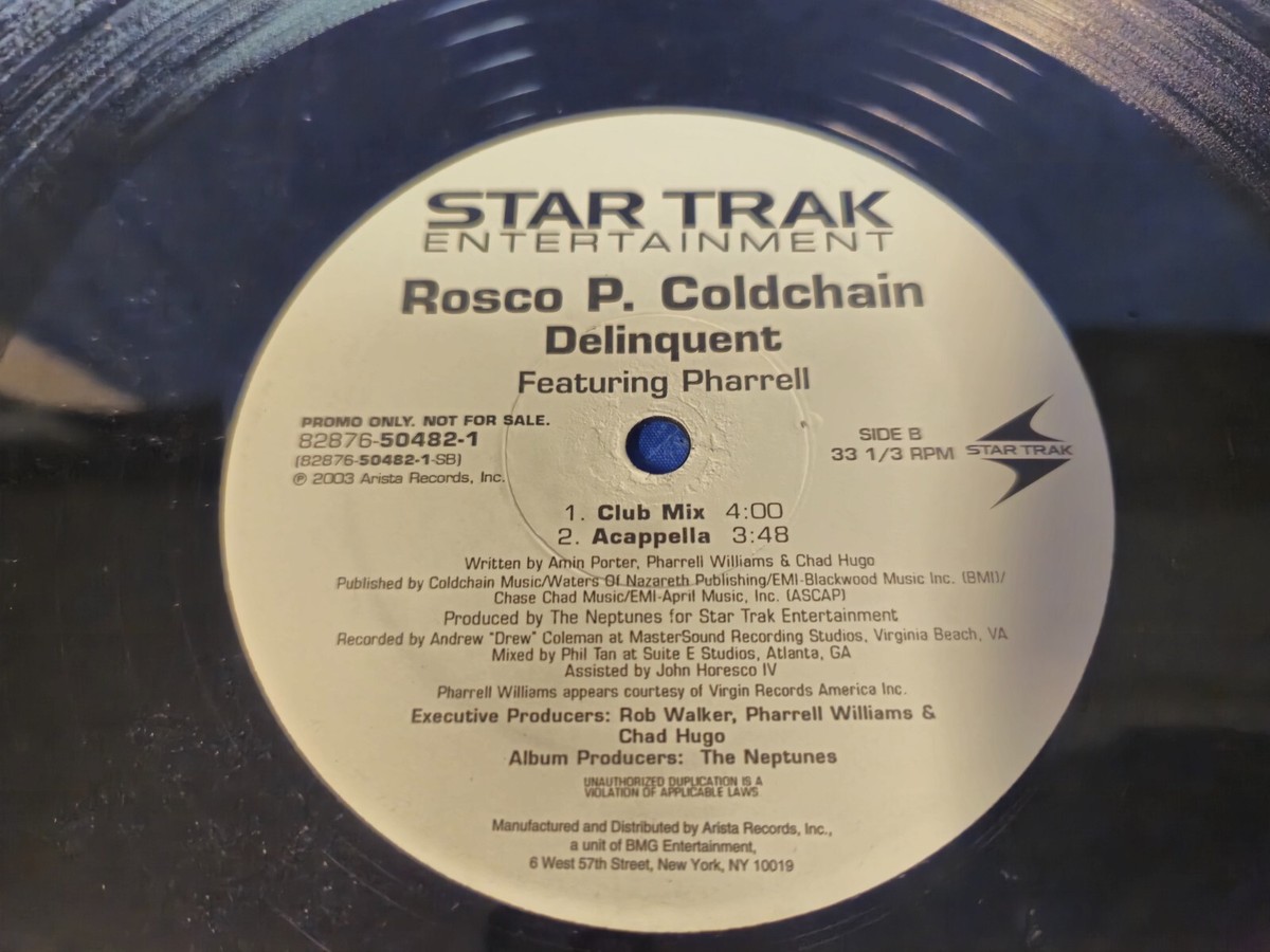 ROSCO P. COLDCHAIN, PHARRELL - DELINQUENT - 12