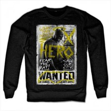 Officially licensed Batman Sweatshirt Black Size XS 'Gotham's Dark Protector'