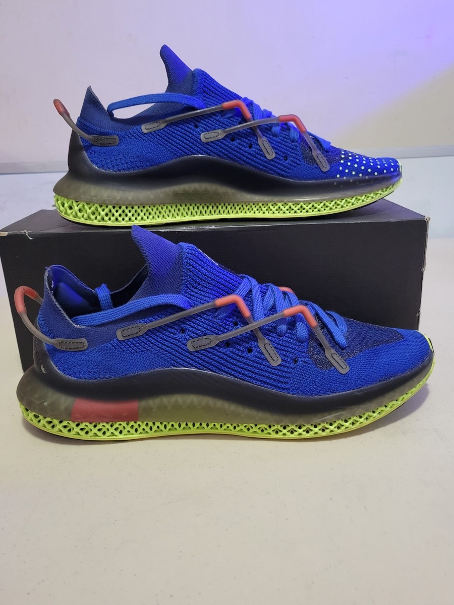 Adidas 4D Fusio Blue Worn Couple Times Size 11.5 Mens  display picture 3