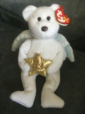 TY BEANIE BABY BEAR STAR THE ANGEL BEAR - BRAND NEW WITH TAGS