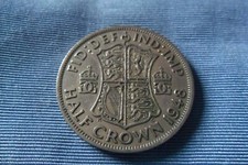 HALF CROWN YEAR 1948 GEORGE VI COIN