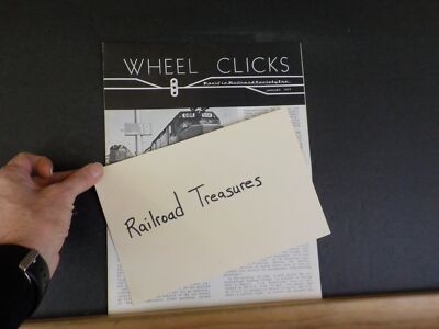 Wheel Clicks 1977 Januar Pacific Railroad Society USA Railpass - How far Can you