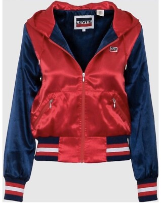 Levi s Levis Bomber Jacke Satin, Size m, 38 / 40, Kult and Rare! Jacket College