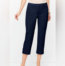 Talbots Navy Blue The Perfect Skimmer Pant Size 8 NWT