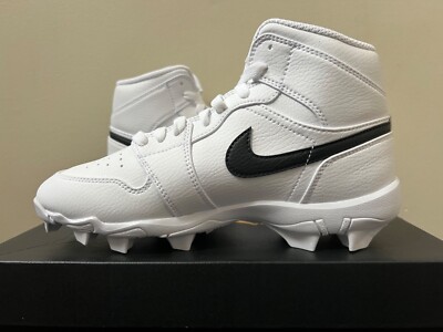 スパイク Air Jordan 1 Mid White Cleats 27.5 Amazon.com | Jordan 1 Mid TD Men's Football Cleat (FJ6805-101