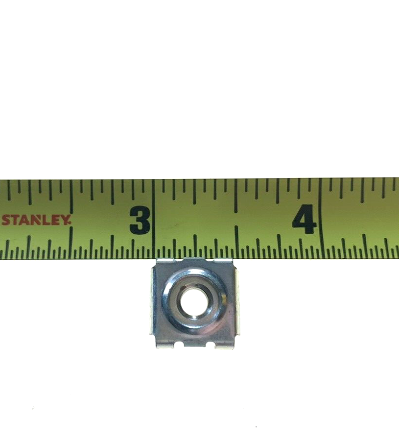 Écrous De Cage Captive Chrysler Type Carré 10-24 – 10 Pièces, Zinc, Pour Vis 3/8, Neufs, Marque Panos