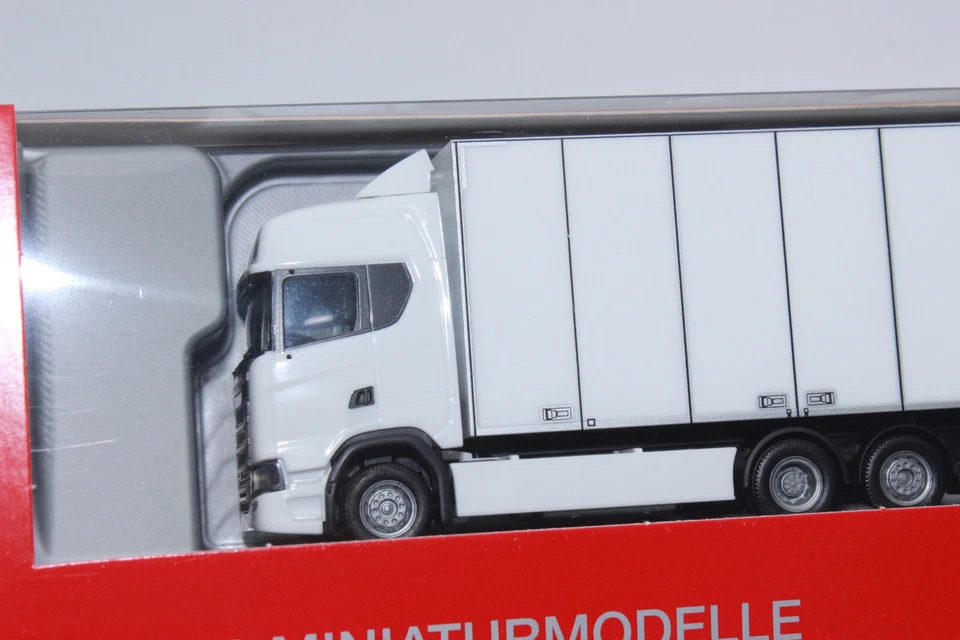 Herpa 315319 Scania CS 20 HD Swedencombi White 1:87 H0 New in OVP - Image 2 of 4