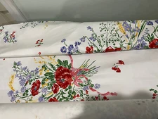 D. Porthault 100% Cotton Print 54” Fabric Sheen Sateen Finish 8 Yards 3lbs 11oz