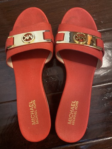 Sandalias Tacones Mujeres Michael Kors Naranja 91/2 | eBay