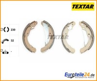 Bremsbackensatz Textar 91052400 FüR Skoda Roomster Octavia I