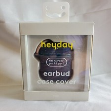 Heyday Earbud Case Cover Fits AirPods Gen 1  2 Corduroy  Teal New