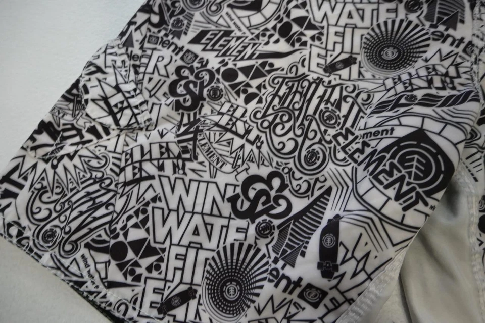 Element Skateboard Board Shorts Athletic Performance Water Surf Mens Sz 32 - Image 3 of 4