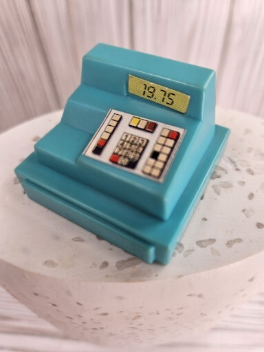 как выглядит Mattel Barbie Doll Size Cash Register- Blue- фото