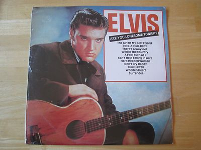 Sealed Elvis Presley LP, Are You Lonesome Tonight, UK | eBay