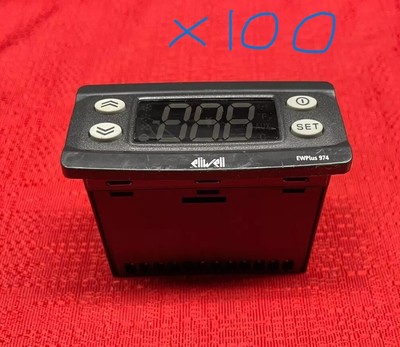 Lot of 100 Eliwell EWPlus 974 Temperature Controller EW2EDIEXC4A01