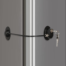 - Refrigerator Door Lock with 2 Keys, File Drawer Lock, Freezer Door Lock and Ch