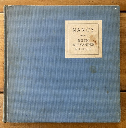 Rare Vintage 1933 Nancy By Ruth Alexander Nichols | eBay