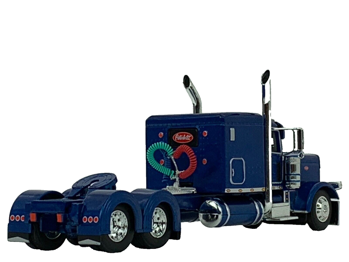 1/64 DCP SOVEREIGN BLUE PETERBILT 389 W/ 63