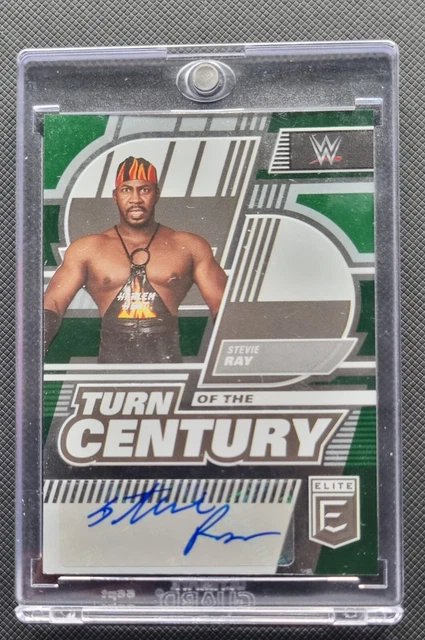 Stevie Ray Panini Donruss elite 2023 turn of the century green