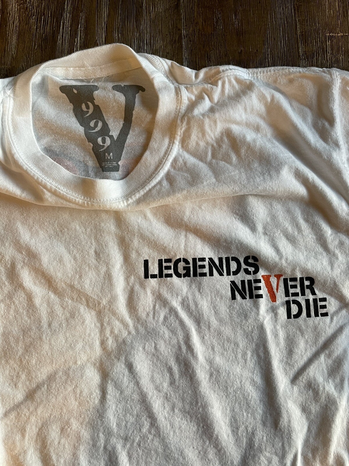 NEW Juice WRLD x Vlone Butterfly TShirt White 100 Authentic Size