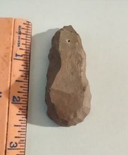 Florida/Georgia Paleo End Scraper Prehistoric Native American Arrowhead