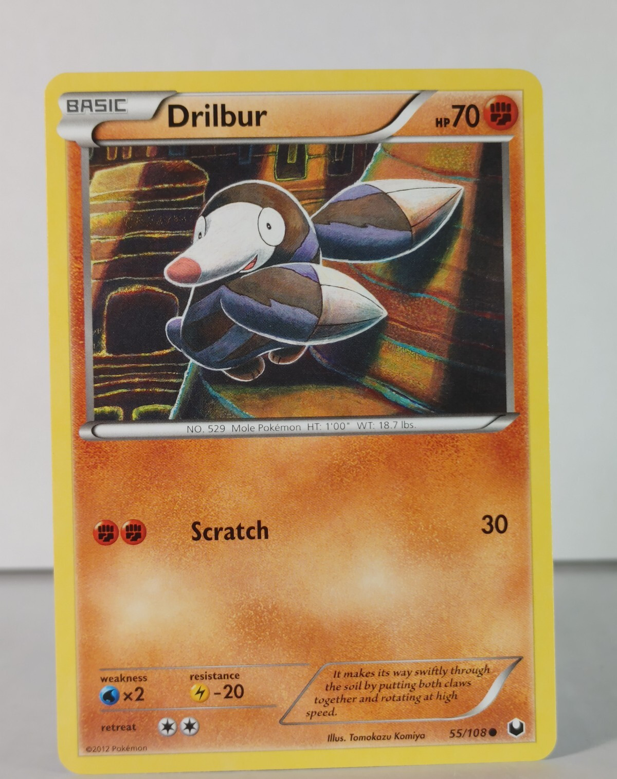 Drilbur - BW Dark Explorers - 55/108 - Common - A