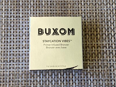 BUXOM STAYCATION VIBES PRIMER-INFUSED BRONZER (0.14 oz./4 g.): ROOFTOP TAN