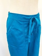 Grey's Anatomy Scrubs by Barco XS Turquoise Pockets 4 Pocket Elastic Back