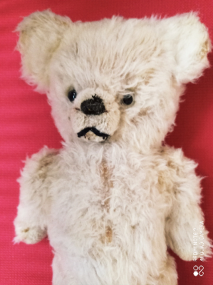 Vieux Ours En Peluche Français - Vintage Teddy Bear - Occasion