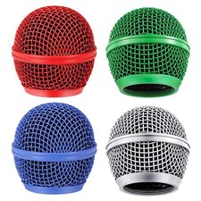 4pcs Beta58a Mesh Microphone Heads Microphone Head Replacement Microphone Grille