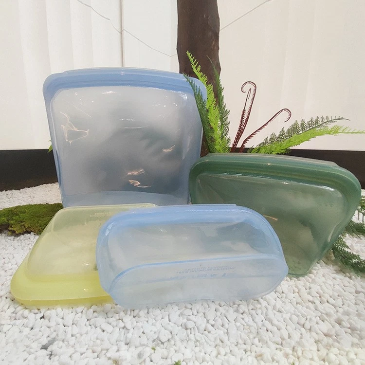 Reusable Silicone Food Storage Bags BPA Free Zip Seal Freezer Lunch Snack Set UK
Opens in a new wind