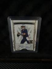 2022 Leaf Trinity Gold 4/75 Bailey Zappe #BA-BZ1 Auto 0eq8
